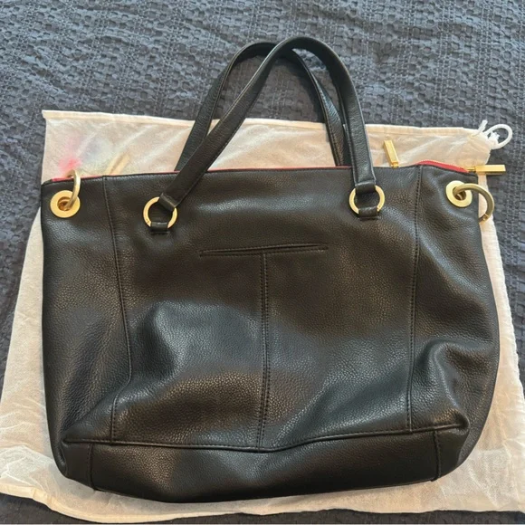Hammitt Black Tote with Gold studs - Picture 2 of 5